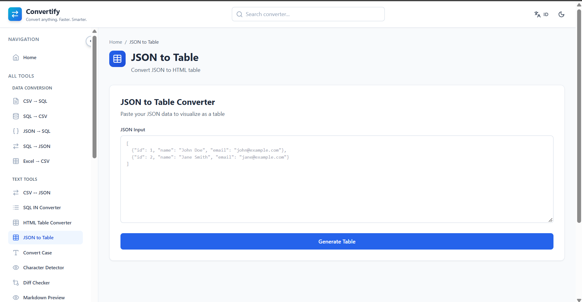 Convertify - Developer Tools for Data Conversion screenshot 3