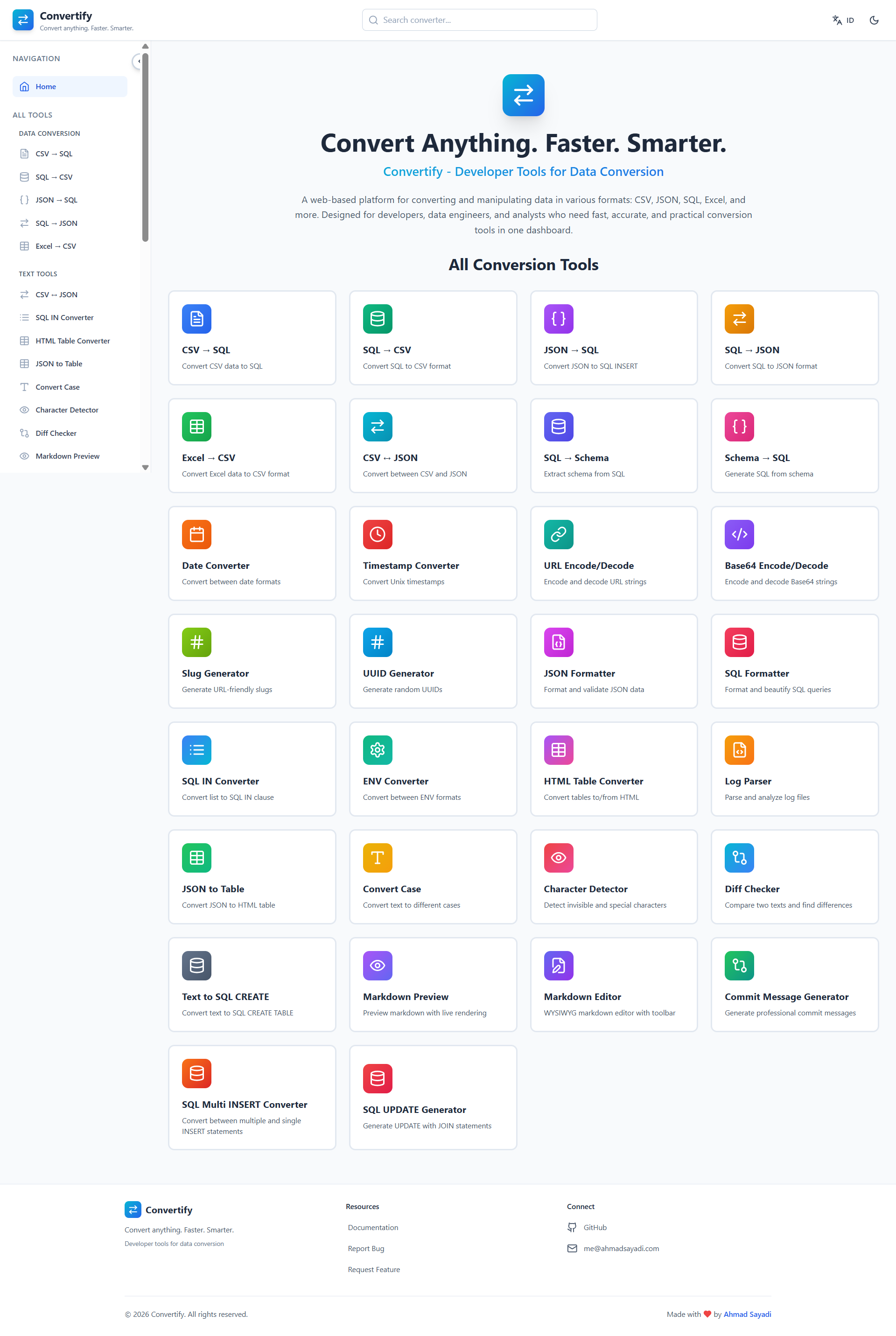 Convertify - Developer Tools for Data Conversion screenshot 6