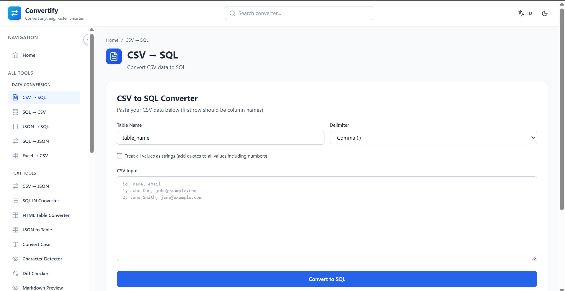 Convertify - Developer Tools for Data Conversion screenshot 2